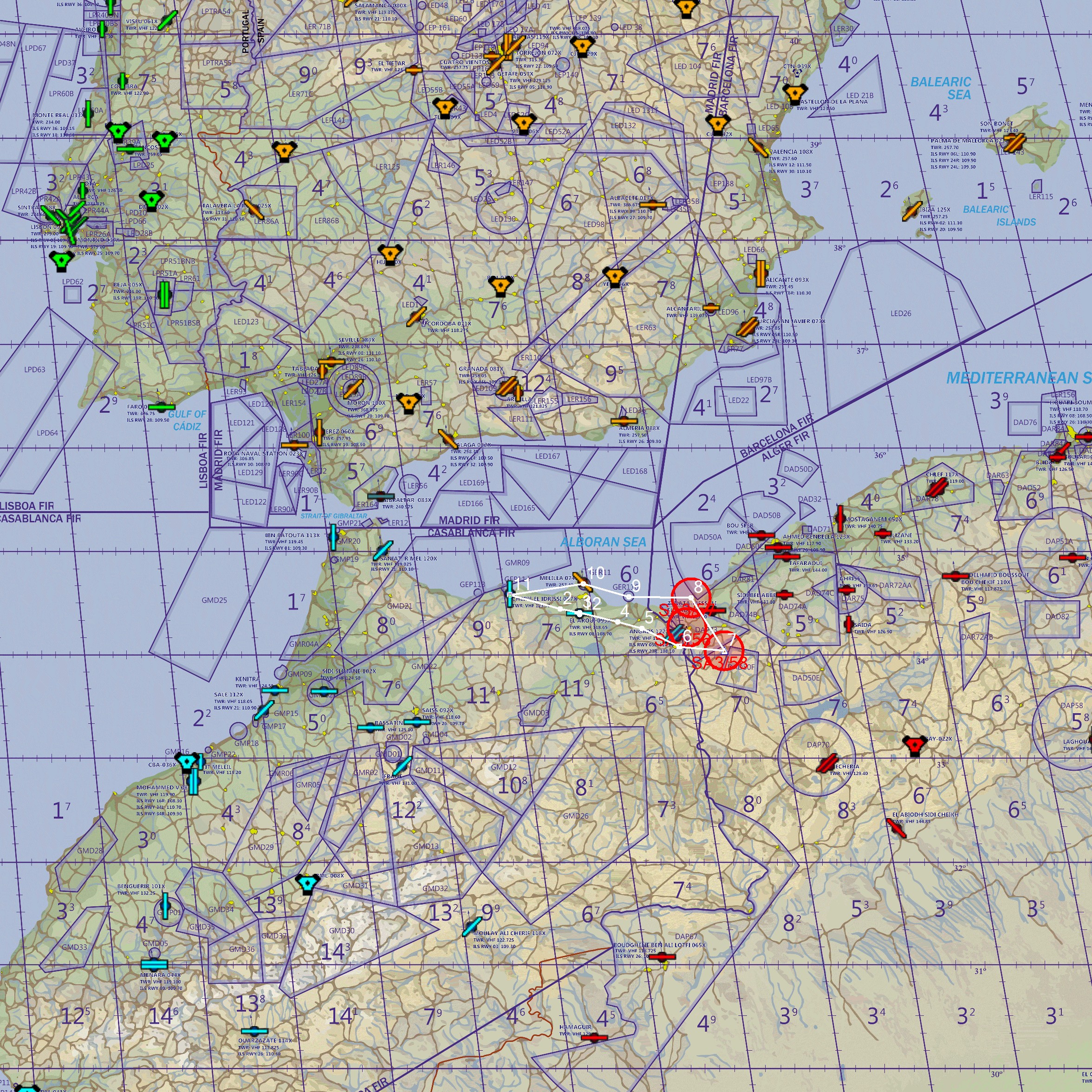 Flight Map